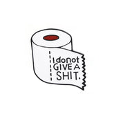 Toilet Paper Enamel Brooch